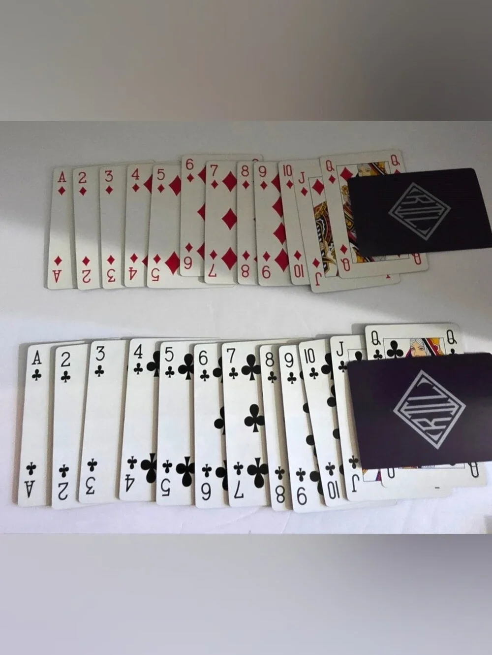Ralph Lauren Purple & Silver Logo Playing Card W/ Giftbox RL Rare 1 Deck READ
